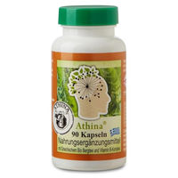 Produktbild von Athina Griechisches Eisenkraut Bergtee mit Vitamin B-Komplex Kapseln 90 Stück vegan glutenfrei laktosefrei
