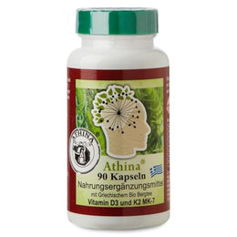 Athina Griechisches Eisenkraut Kapseln mit Bacopa Monnieri und Ginkgo Biloba Vegan Bio Glutenfrei Laktosefrei 90 Stück – Bild 1 von 6