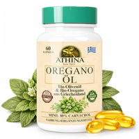 Produktbild von Athina Oregano Öl Bio Vegan 60 Kapseln