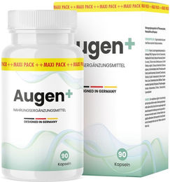 Augen+ Kapseln glutenfrei und laktosefrei 90 Stück – Bild 1 von 1