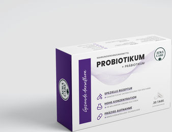 AuraCare Probiotikum + Präbiotikum vegane Kapseln 30 Stück – Bild 1 von 1