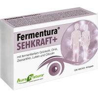 Produktbild von Auranatura Fermentura Sehkraft+ Vitamin-Kombination Kapseln 60 Stück
