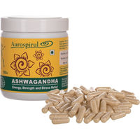 Produktbild von Aurospirul Ashwagandha Kapseln pflanzlicher Ursprung 500 Stück
