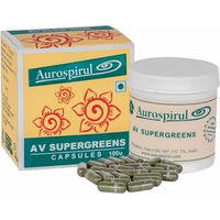 Produktbild von Aurospirul Av Supergreens Superfood-Mischung vegan 100 Kapseln