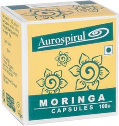 Aurospirul Moringa Kapseln vegan ohne Zusatzstoffe 100 Stück – Bild 1 von 1