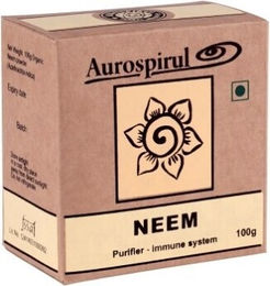 Aurospirul Neem Pulver 100 g – Bild 1 von 2