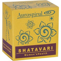 Produktbild von Aurospirul Shatavari Kapseln ohne Zusatzstoffe 100 Stück für Frauen