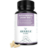 Produktbild von AVARIA CARE Ashwagandha KSM-66 hochdosiert mit 5% Withanoliden vegan 180 Kapseln
