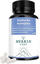 AVARIA CARE Kulturen Komplex mit 20 Bakterienstämmen vegan glutenfrei laktosefrei 180 Kapseln – Bild 1 von 4