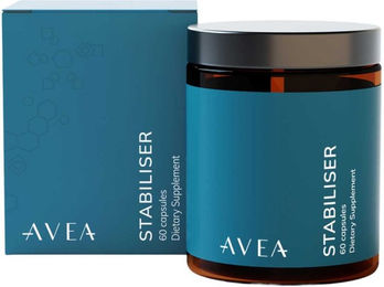 Avea Stabiliser Kapseln mit Chrom und Kräuter-Komplex für Erwachsene 60 Stück – Bild 1 von 3