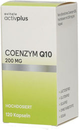 Avitale Activplus Coenzym Q10 Ubiquinon 200 mg Kapseln vegan 120 Stück – Bild 1 von 1