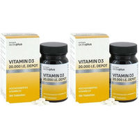 Produktbild von Avitale activplus D3 20.000 IE Tabletten vegan laktosefrei glutenfrei für Erwachsene 180 Stück