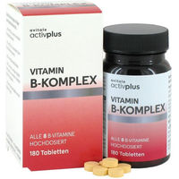 Produktbild von Avitale Activplus Vitamin B-Komplex Tabletten vegan laktosefrei glutenfrei 180 Stück
