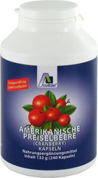 Avitale Amerikanische Preiselbeere Kapseln 240 Stück – Bild 1 von 2