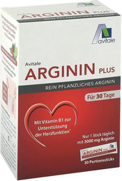 Avitale Arginin Plus mit L-Arginin und B-Komplex Sticks glutenfrei und laktosefrei – Bild 1 von 2