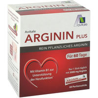 Produktbild von Avitale Arginin Plus mit L-Arginin und B-Komplex Sticks glutenfrei und laktosefrei