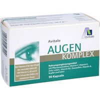 Produktbild von Avitale Augen Komplex Kapseln glutenfrei laktosefrei ohne Zusatzstoffe
