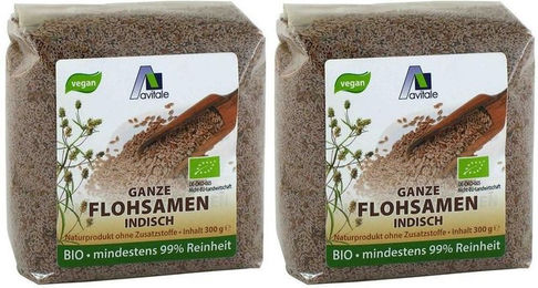Avitale Bio Flohsamen Pulver ohne Zusatzstoffe vegan – Bild 1 von 1