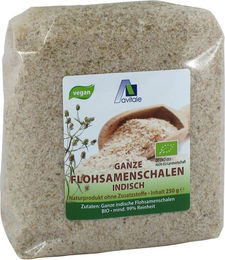 Avitale Bio Flohsamenschalen aus Indien, Pulver, 250 g, vegan und ohne Zusatzstoffe – Bild 1 von 2