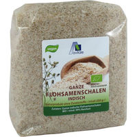 Produktbild von Avitale Bio Flohsamenschalen aus Indien, Pulver, 250 g, vegan und ohne Zusatzstoffe