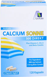 Avitale Calcium Sonne 500 Kapseln 120 Stück – Bild 1 von 1
