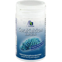 Produktbild von Avitale Coral Calcium Kapseln mit Algenkalk Sango vegan 60 Stück