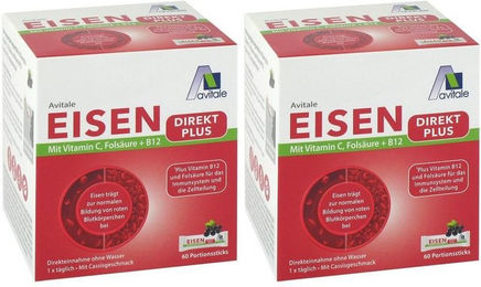 Avitale Eisen Direkt Plus Sticks mit Eisenfumarat – Bild 1 von 1