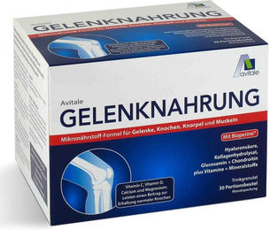 Avitale Gelenknahrung mit Hyaluronsäure, Kollagen, Glucosamin und Chondroitin Trinkgranulat 450 g – Bild 1 von 4