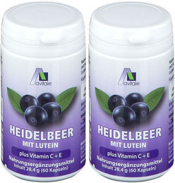 Avitale Heidelbeer Kapseln mit Lutein 120 Kapseln – Bild 1 von 1