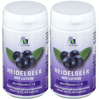 Produktbild von Avitale Heidelbeer Kapseln mit Lutein 120 Kapseln