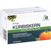 Produktbild von Avitale Kürbiskern Komplex Kapseln mit Kräuter-Komplex vegan 140 Kapseln