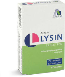 Avitale L-Lysin 750 mg Tabletten 30 Stück – Bild 1 von 1