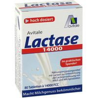 Produktbild von Avitale Lactase 14000 FCC Tabletten 80 Stück