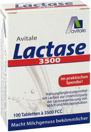 Avitale Lactase 3500 FCC Tabletten 100 Stück – Bild 1 von 3