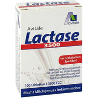 Produktbild von Avitale Lactase 3500 FCC Tabletten 100 Stück