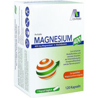 Produktbild von Avitale Magnesium Komplex Kapseln 400 mg vegan 120 Stück