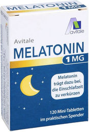 Avitale Melatonin 1 mg Mini-Tabletten 120 Stück – Bild 1 von 3
