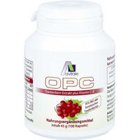 Produktbild von Avitale OPC Traubenkern Extrakt Vegetarische Kapseln 100 Stück