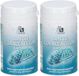 Avitale Sango Coral-Calcium Algenkalk Kapseln 120 Stück – Bild 1 von 1