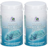 Produktbild von Avitale Sango Coral-Calcium Algenkalk Kapseln 120 Stück