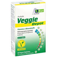 Produktbild von Avitale Veggie Depot Vitamine und Mineralstoffe Tabletten vegan glutenfrei 60 Stück