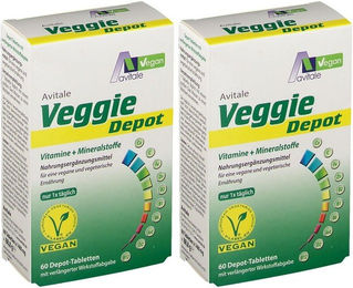 Avitale Veggie Depot Vitamine und Mineralstoffe vegetarische Kapseln 120 Stück – Bild 1 von 1