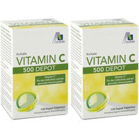 Produktbild von Avitale Vitamin C Ascorbinsäure 500 mg Depot Tabletten 120 Stück