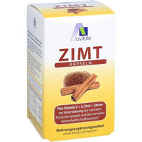 Produktbild von Avitale Zimt Kapseln 500 mg mit Vitamin C und Vitamin E 120 Stück