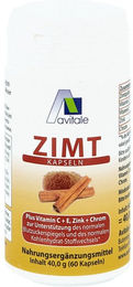 Avitale Zimtkapseln mit Vitamin C und Vitamin E 500 mg 60 Kapseln – Bild 1 von 1
