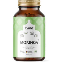 Produktbild von ayuro Bio Moringa Kräuter-Komplex Kapseln ohne Zusatzstoffe 150 Stück