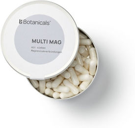 B Botanicals Magnesium Komplex Kapseln vegan glutenfrei laktosefrei für Sportler 60 Stück – Bild 1 von 1
