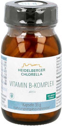 B-Life Vitamin B-Komplex aktiv Kapseln von Heidelberger Chlorella mit aktivem Folat, hochdosiert, vegan, 60 Kapseln – Bild 1 von 2
