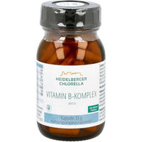 Produktbild von B-Life Vitamin B-Komplex aktiv Kapseln von Heidelberger Chlorella mit aktivem Folat, hochdosiert, vegan, 60 Kapseln