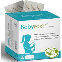 Produktbild von BabyFORTE Stillzeit Vitamine Kapseln vegan für Schwangere und Stillende 180 Stück